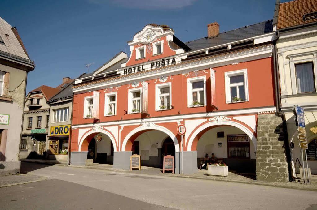 Hotel Pošta Sobotka Kültér fotó